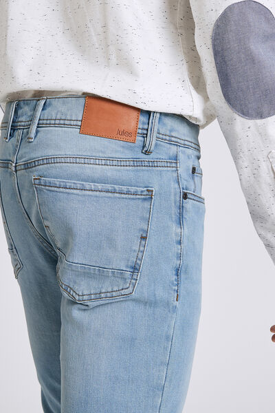 Jean slim Tom 4 longueurs délavé