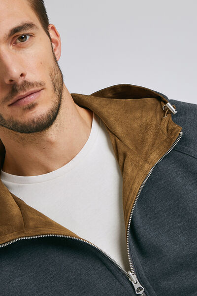 Blouson suédine réversible