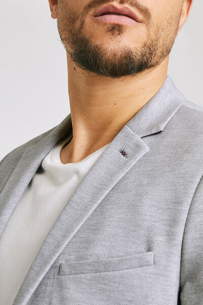 Veste slim en maille légère