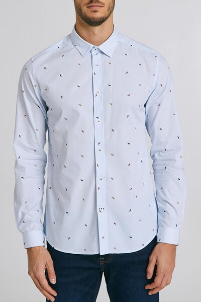 Chemise imprimée coupe slim