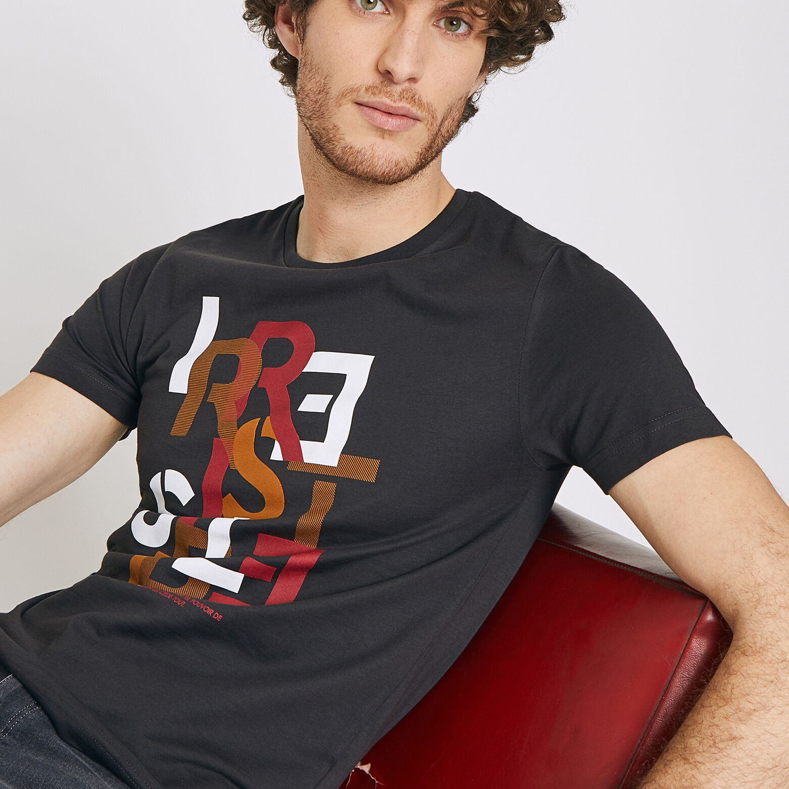 Tee shirt imprimé "IRRESISTIBLE"