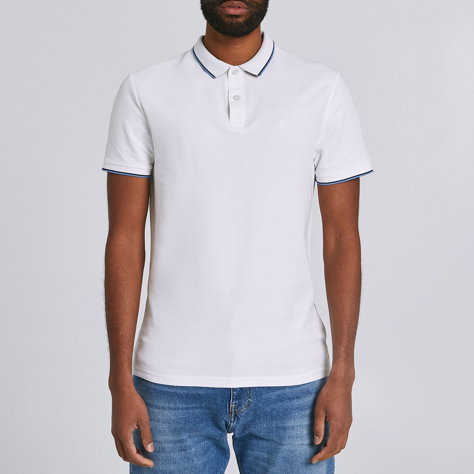 Polo manches courtes regular uni