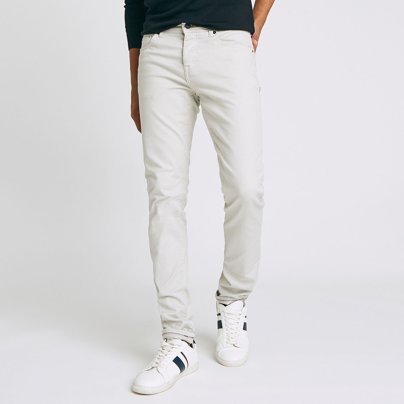 Pantalon 5 poches slim