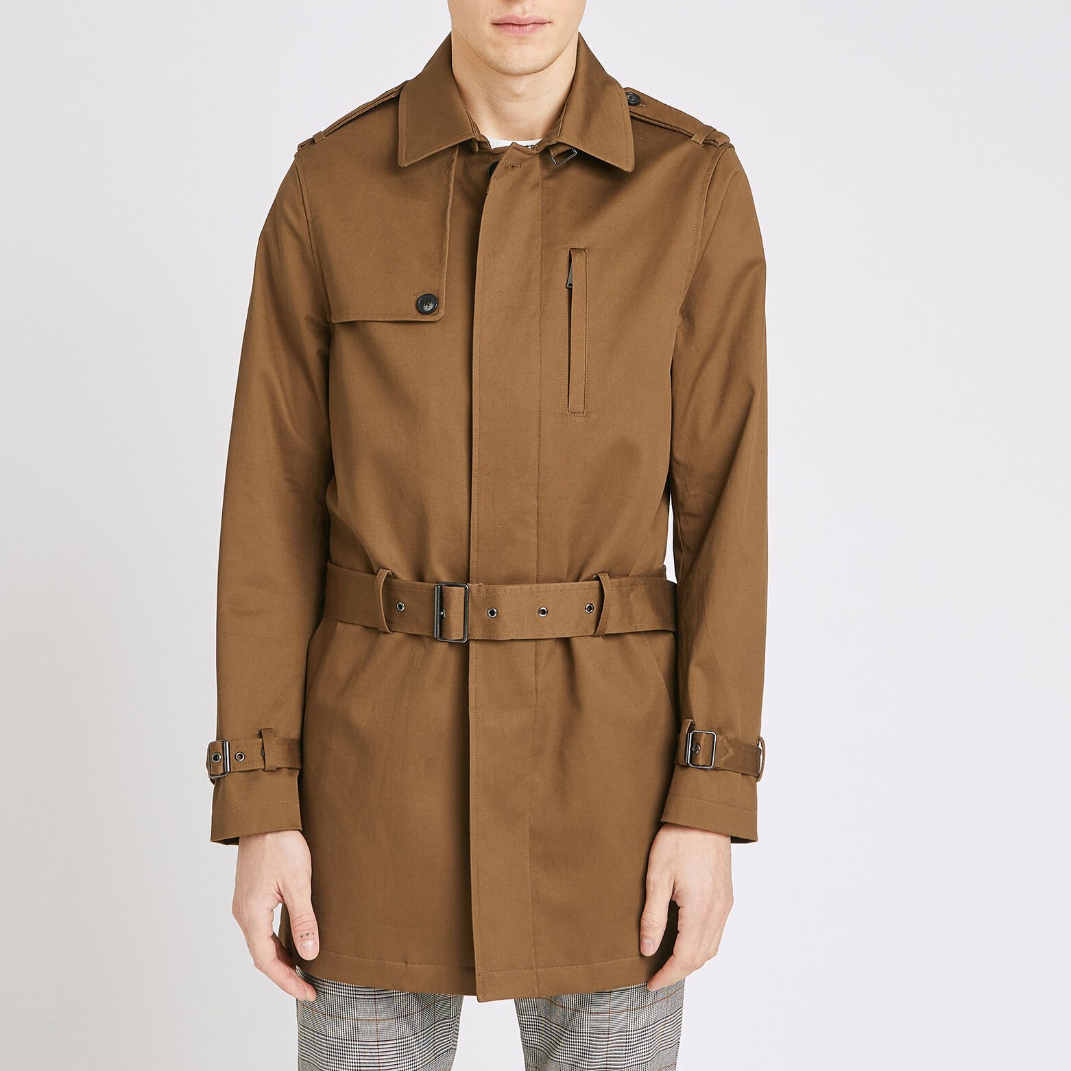 Trench ceinturé