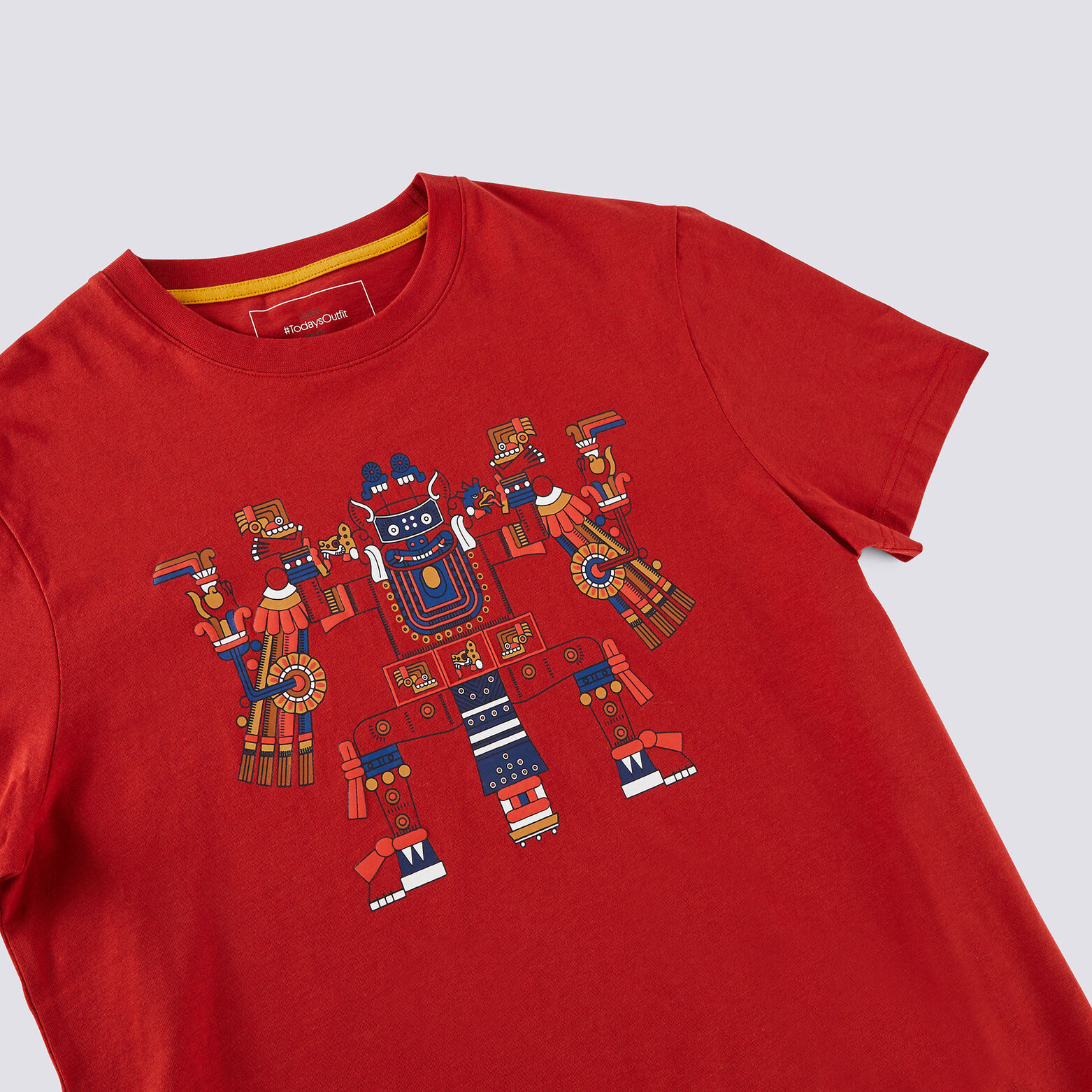 Tee shirt col rond AZTEQUE
