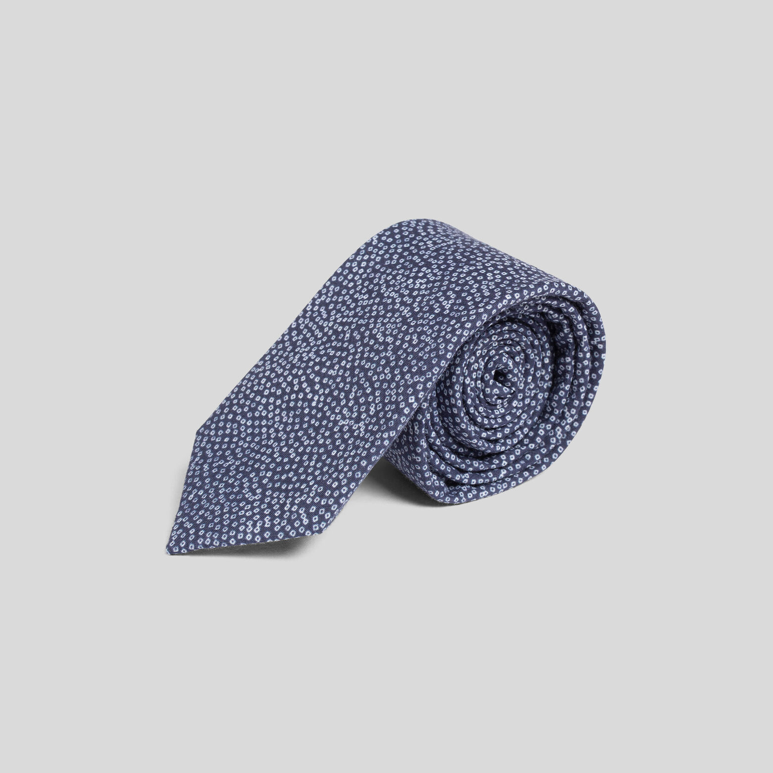 Cravate en coton à motifs