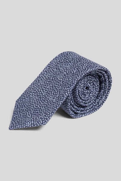 Cravate en coton à motifs