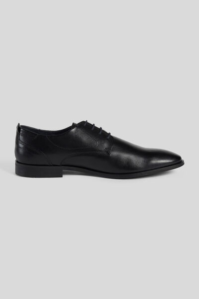 Chaussures en cuir lisse