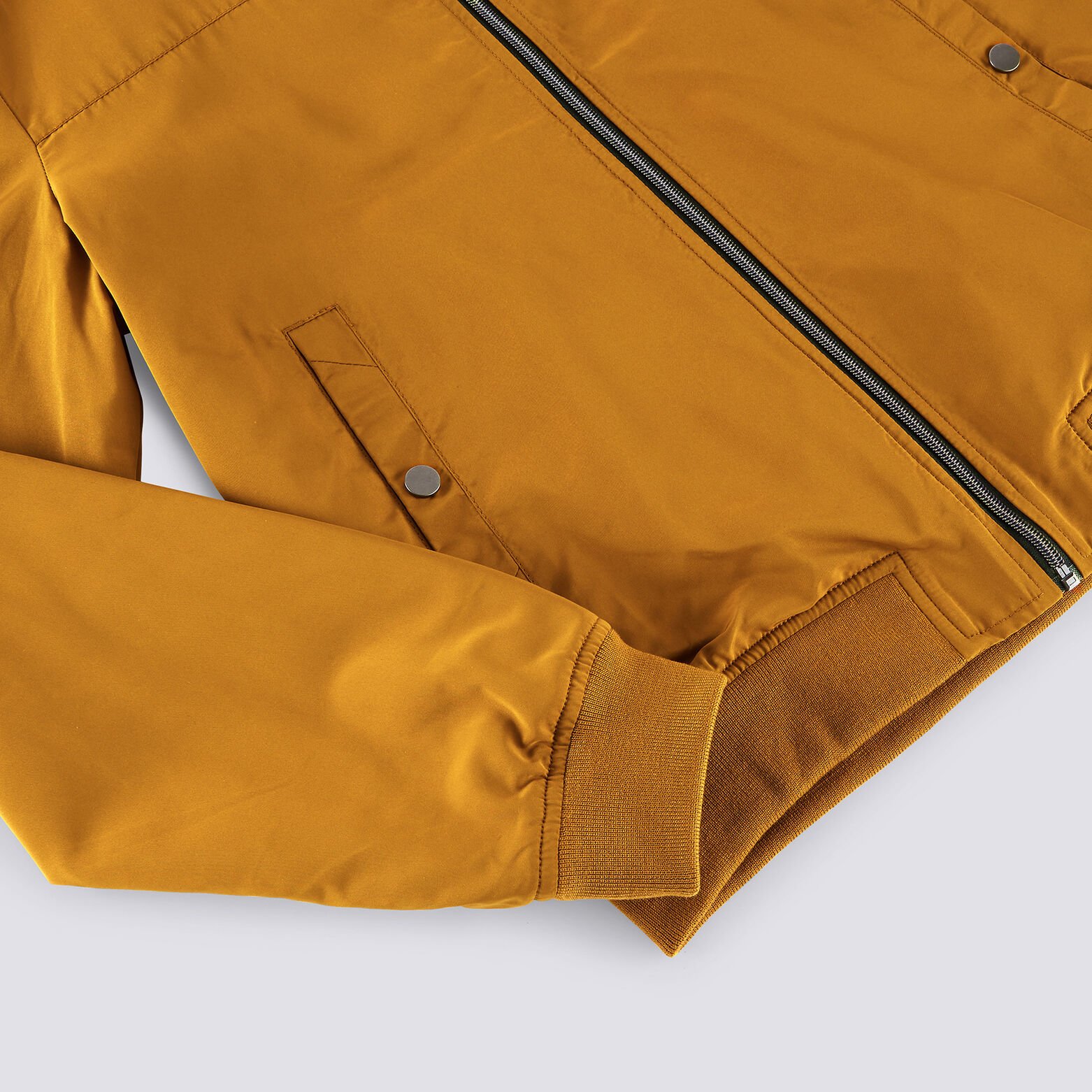 Blouson bomber col teddy déperlant