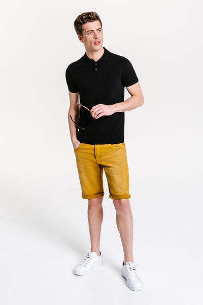 Polo manches courtes uni