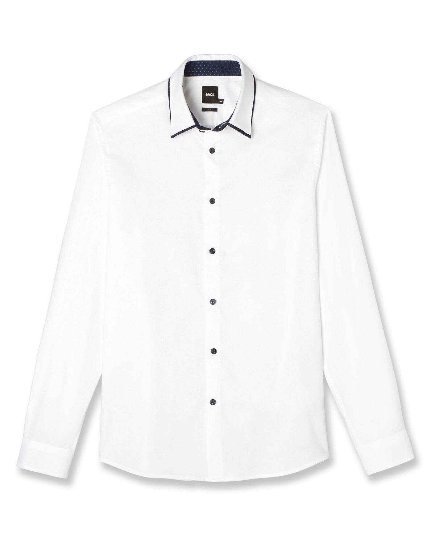 Chemise slim double col