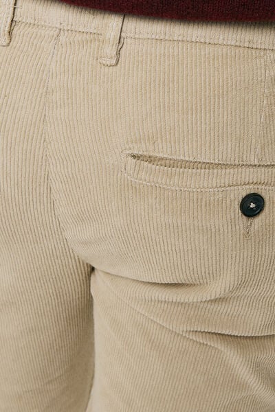 Chino coupe slim en velours