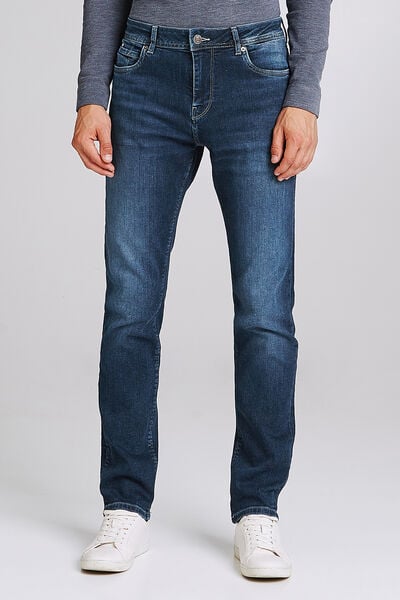 Jean regular 5 poches Stone Wash