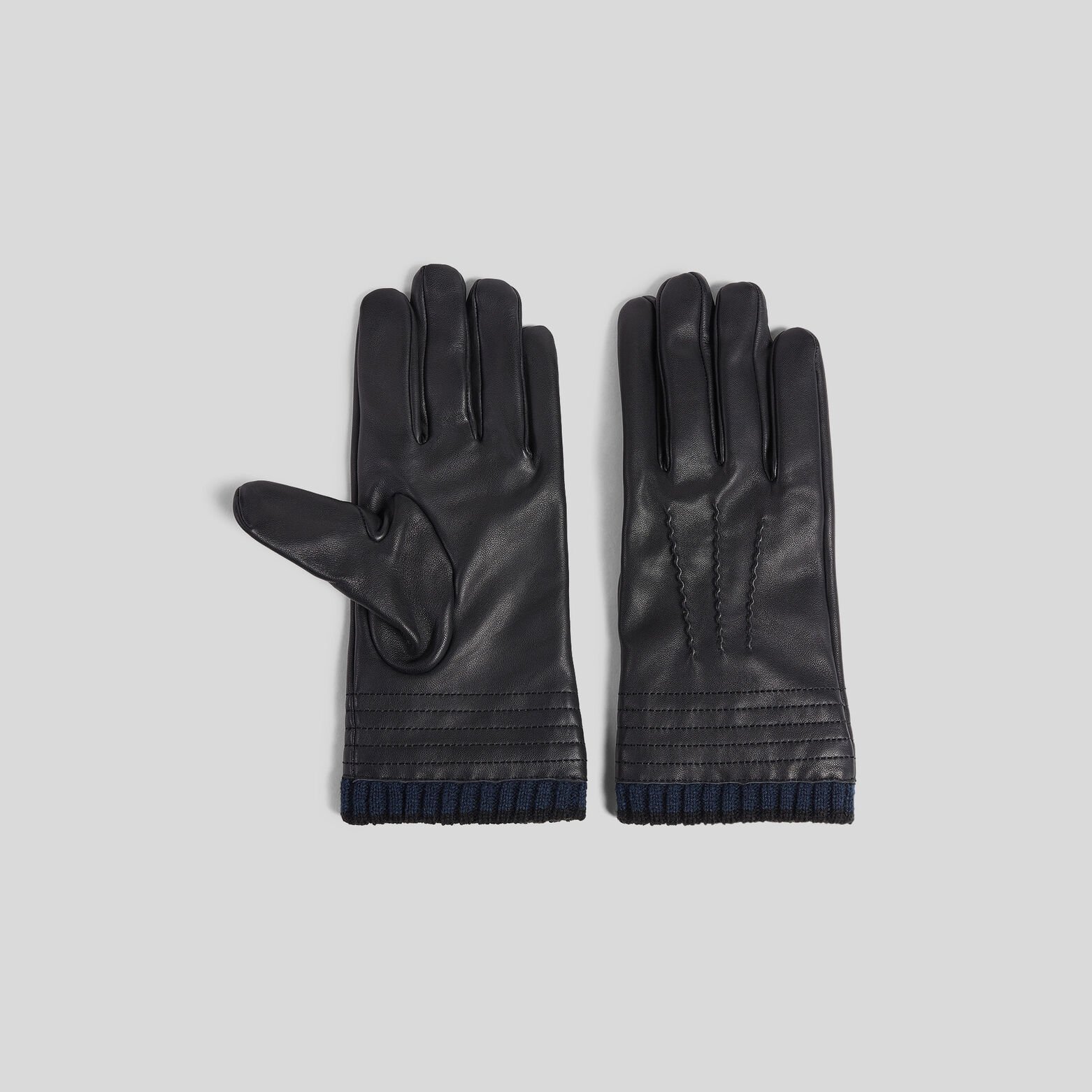 Gants cuir coffret Noël