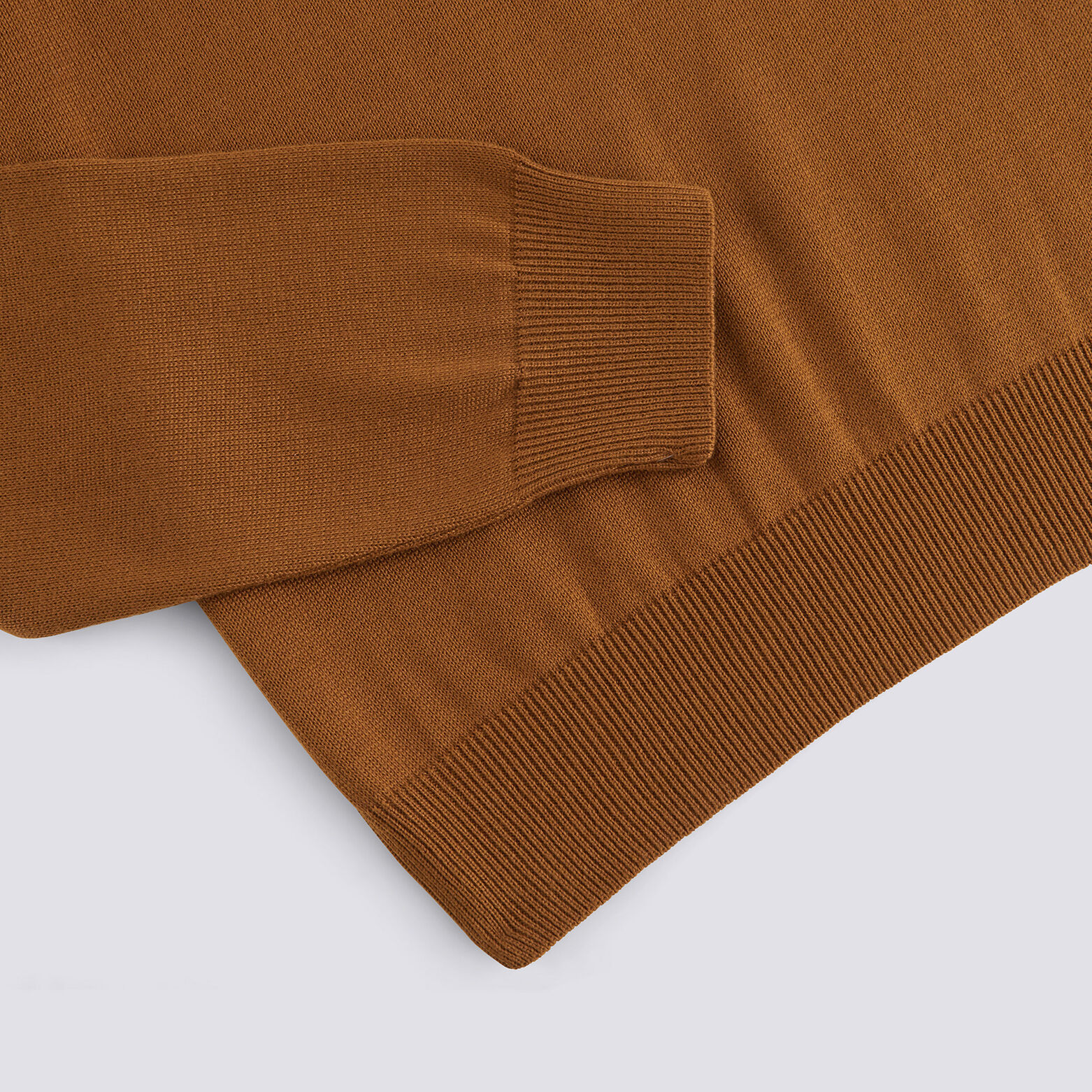 Pull col roulé uni