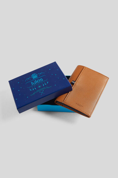 Coffret Noël portefeuille vertical.