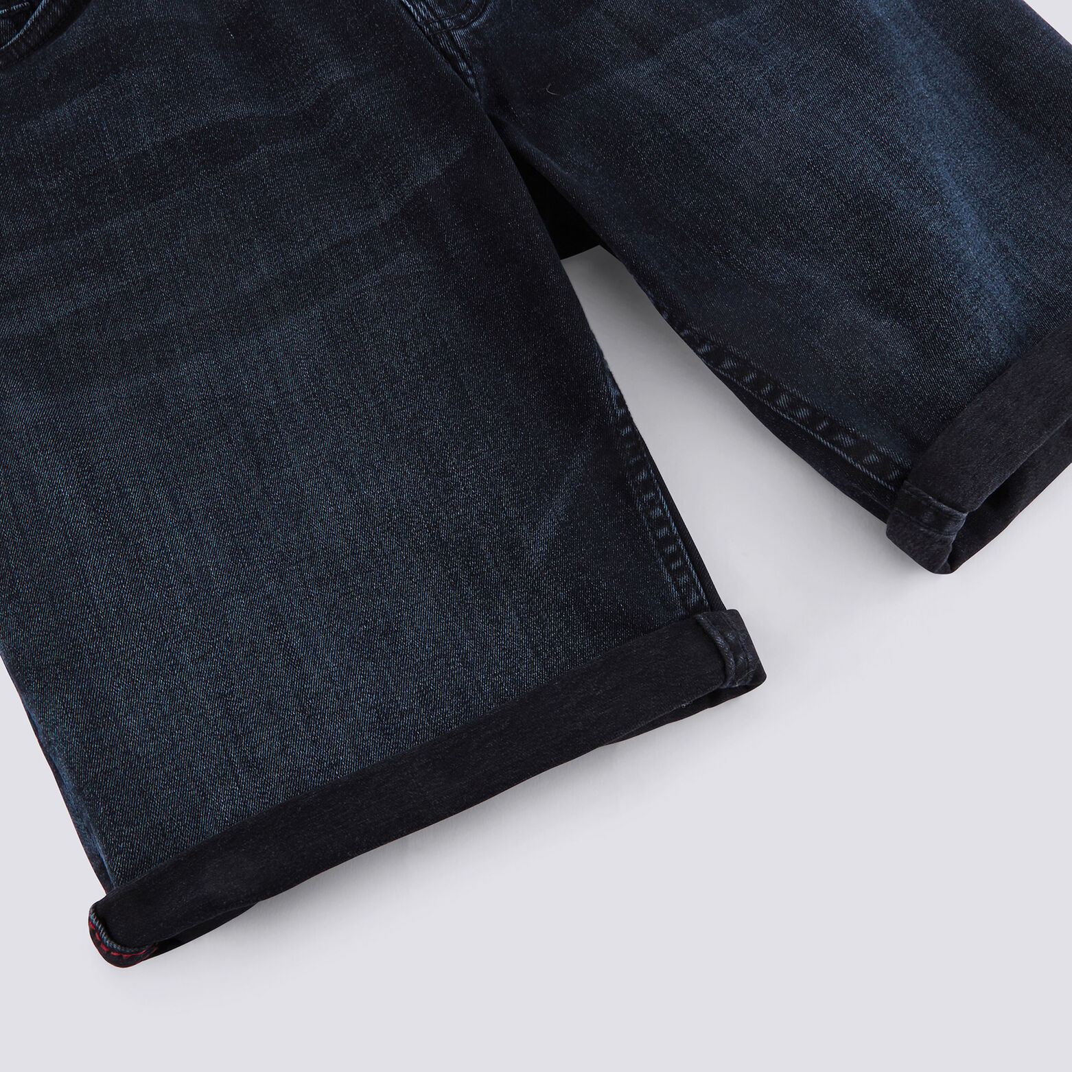 Bermuda en jean stretch Blue Back
