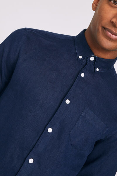 Chemise regular lin