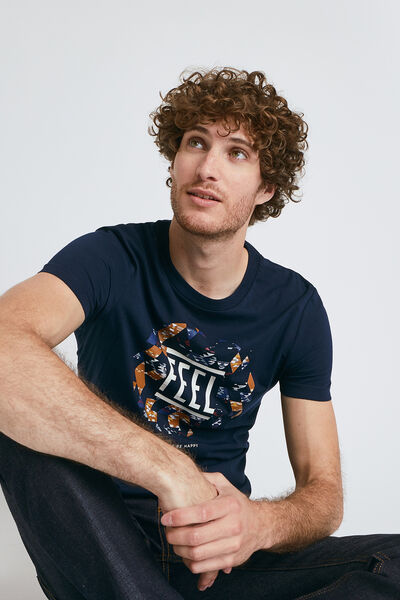 Tee shirt col rond AZTEQUE