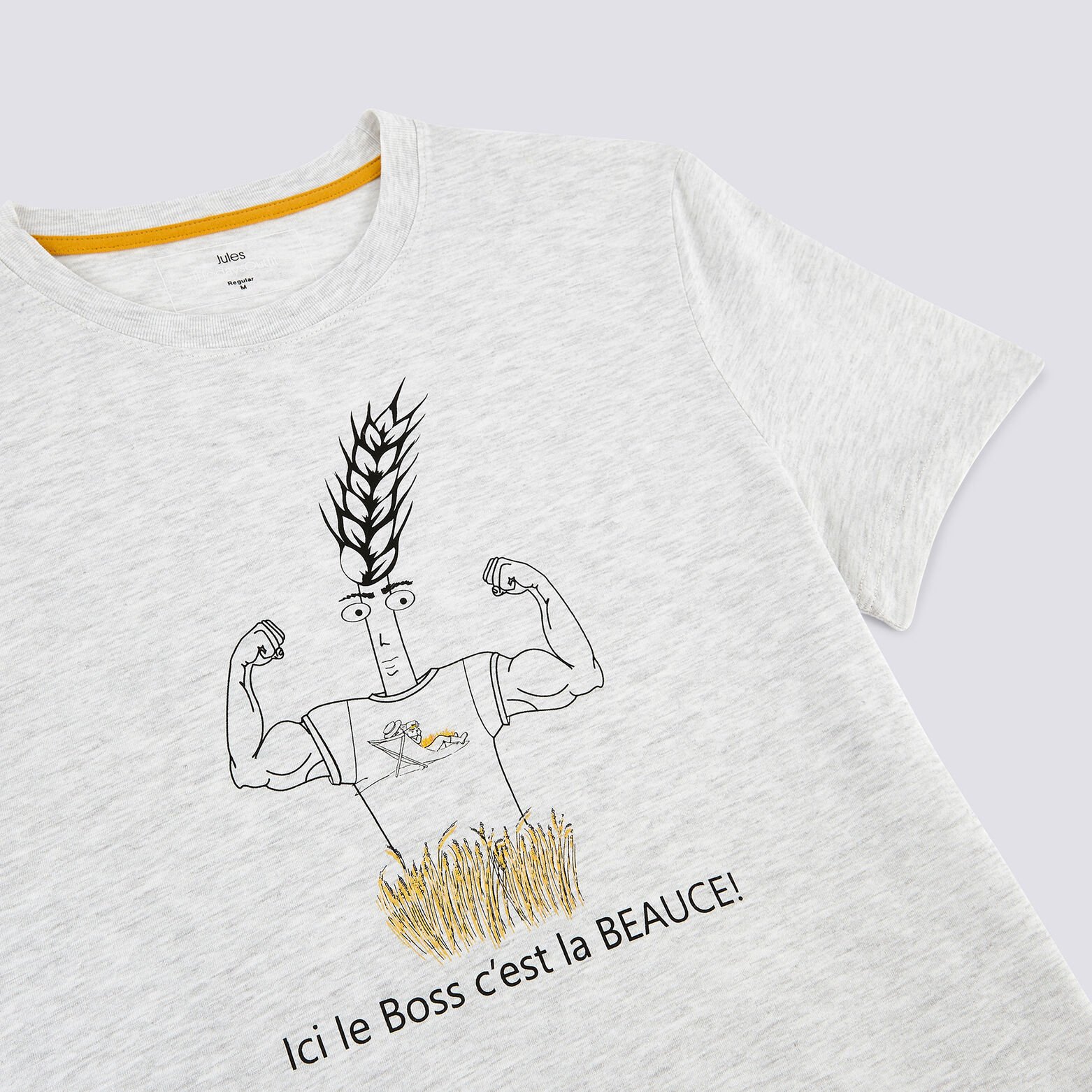 Tee shirt imprimé région LE CENTRE