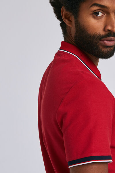 Polo manches courtes regular uni