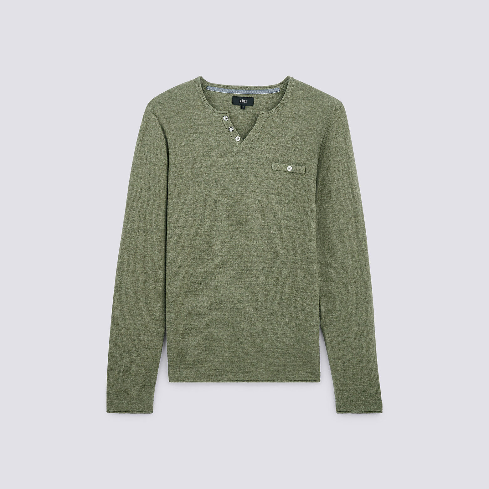 Pull fin col tunisien