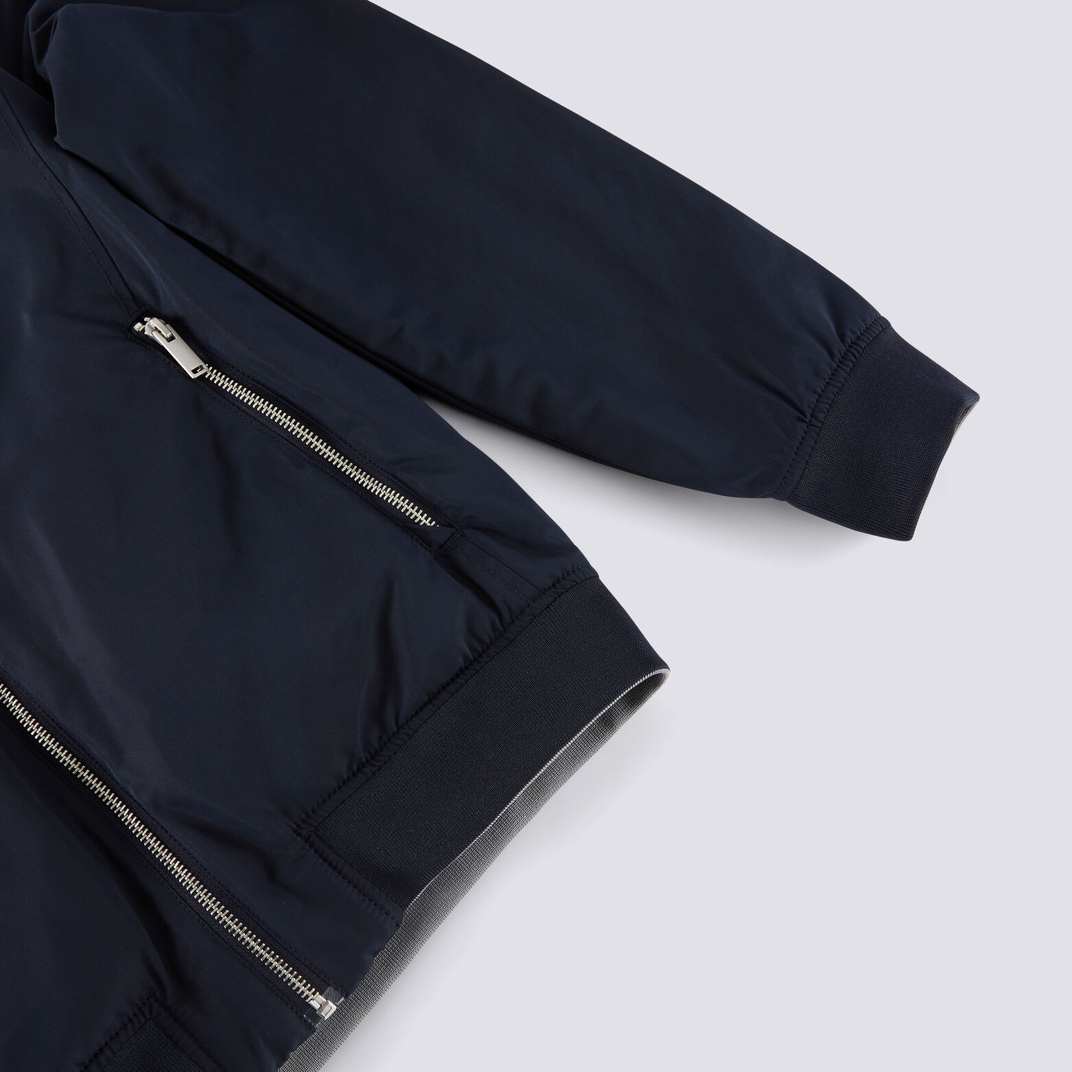 Blouson réversible à capuche