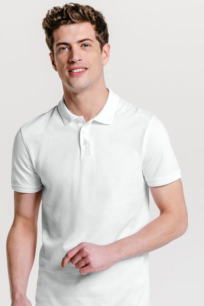 Polo manches courtes uni