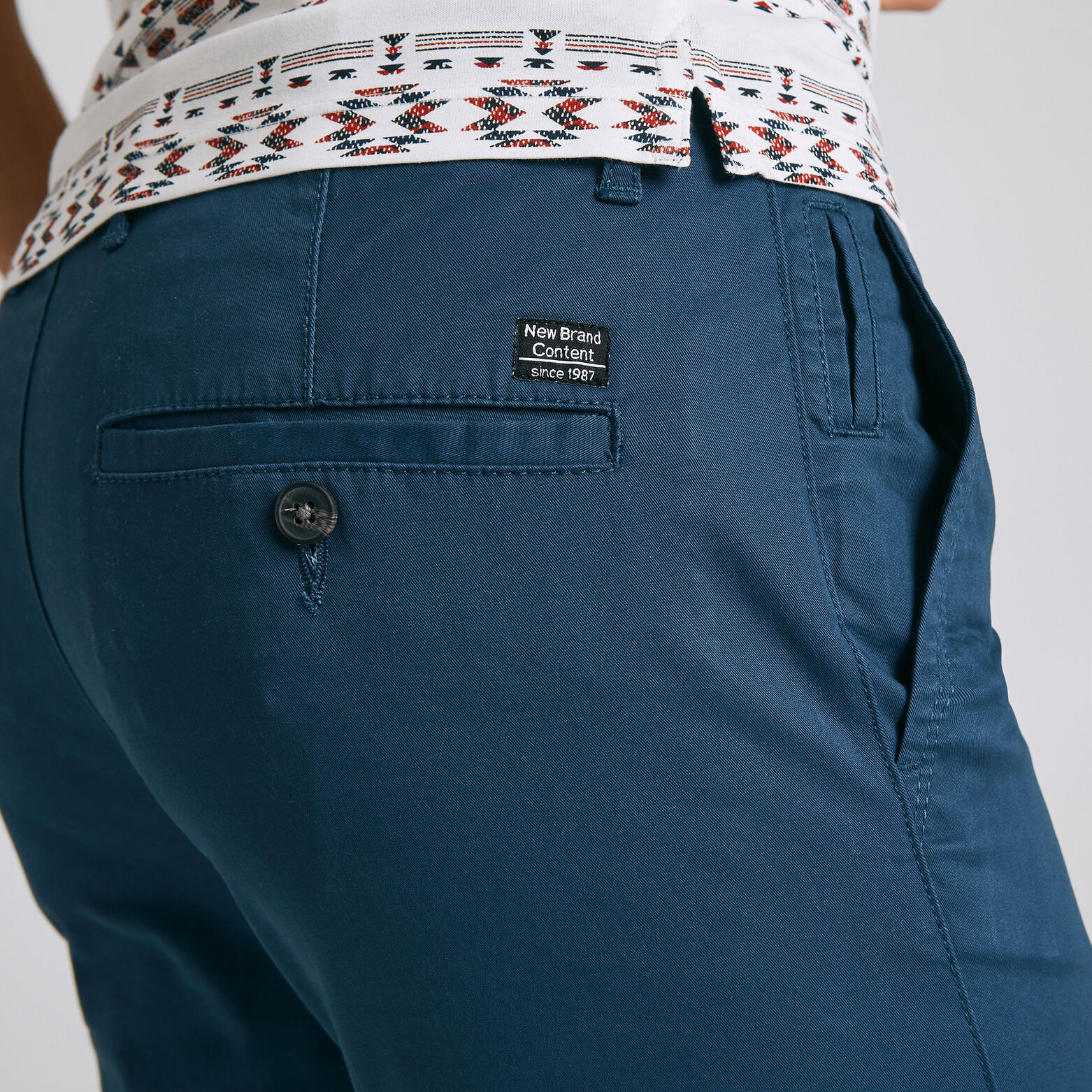Pantalon chino slim sasha