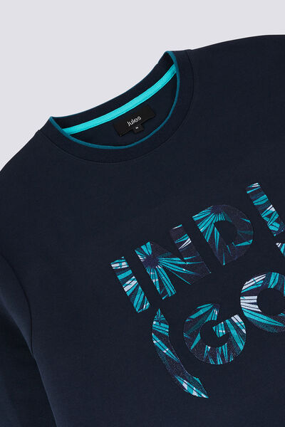 COL ROND PRINT PLACE TROPICAL