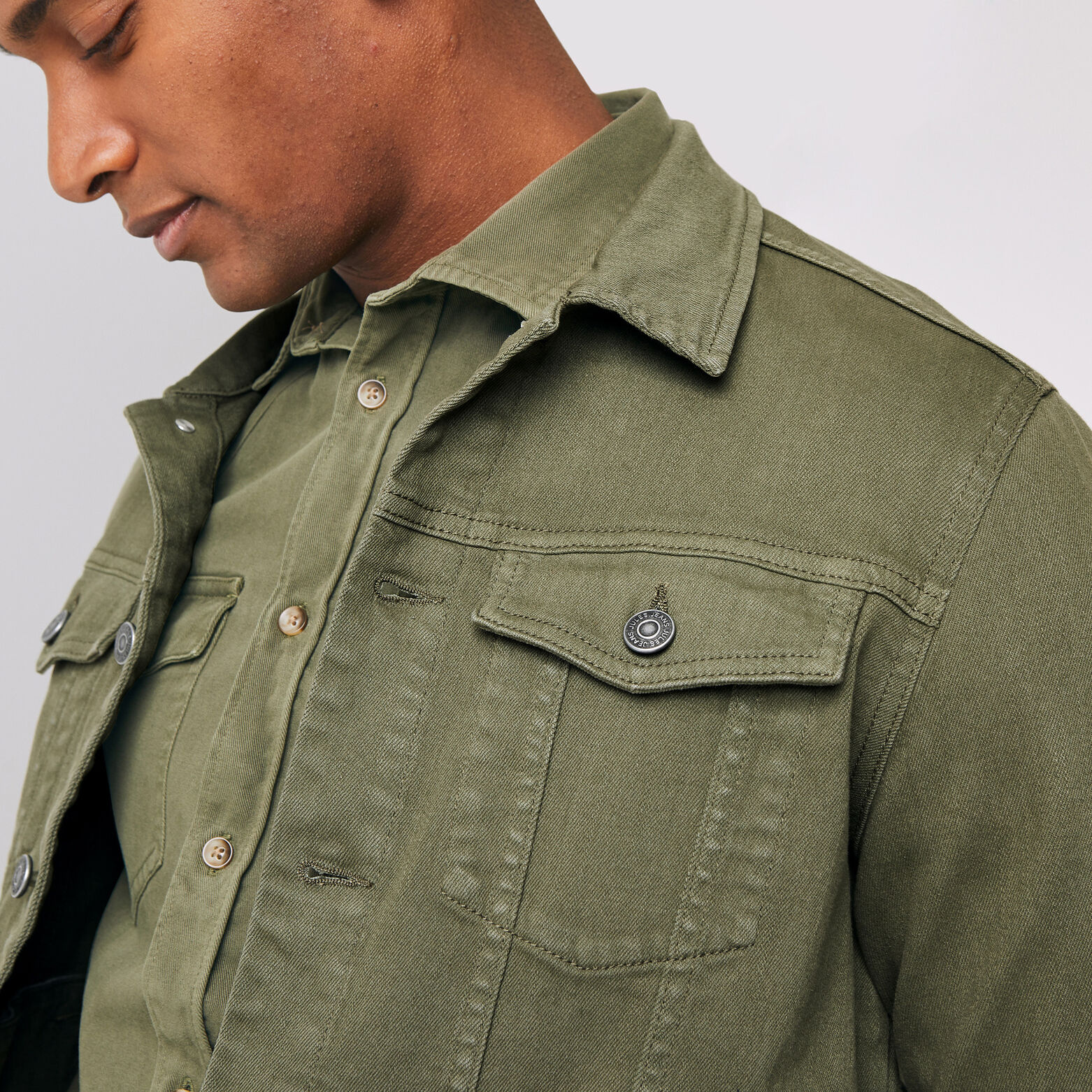 Blouson esprit denim