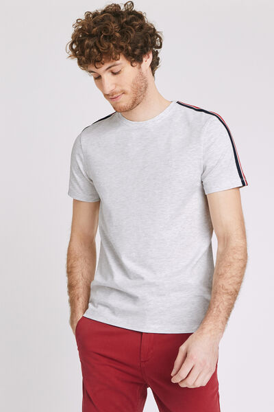 T-shirt bandes manches