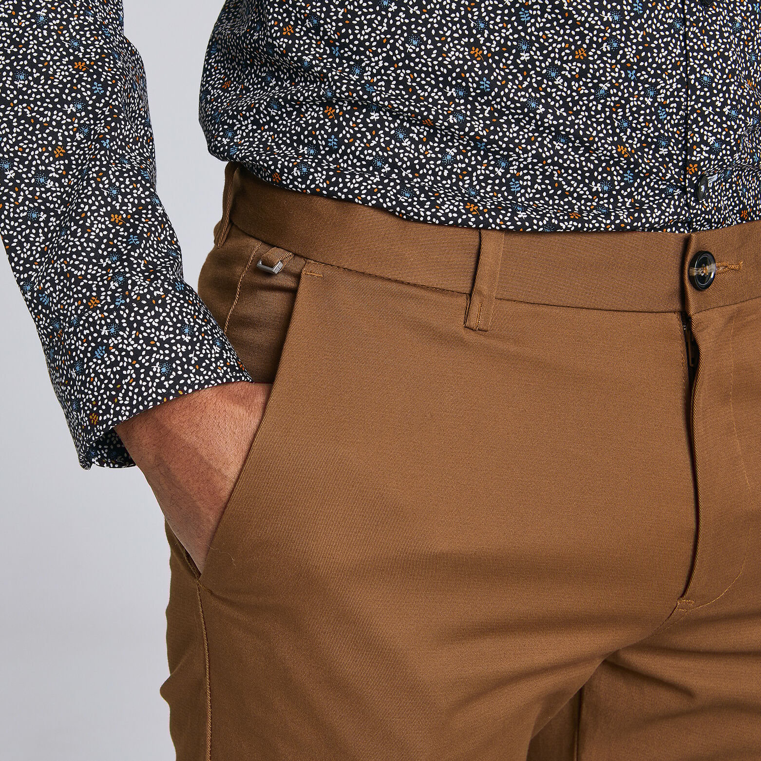 Pantalon  Simon chino uni