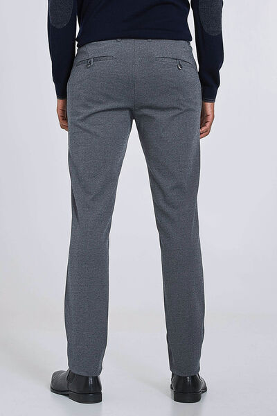 Chino effet maille coupe Slim