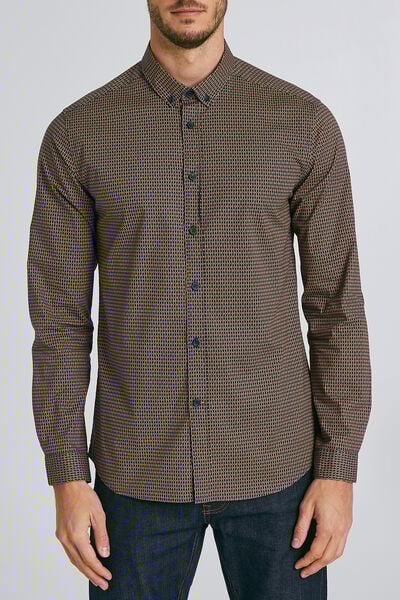 Chemise imprimée slim