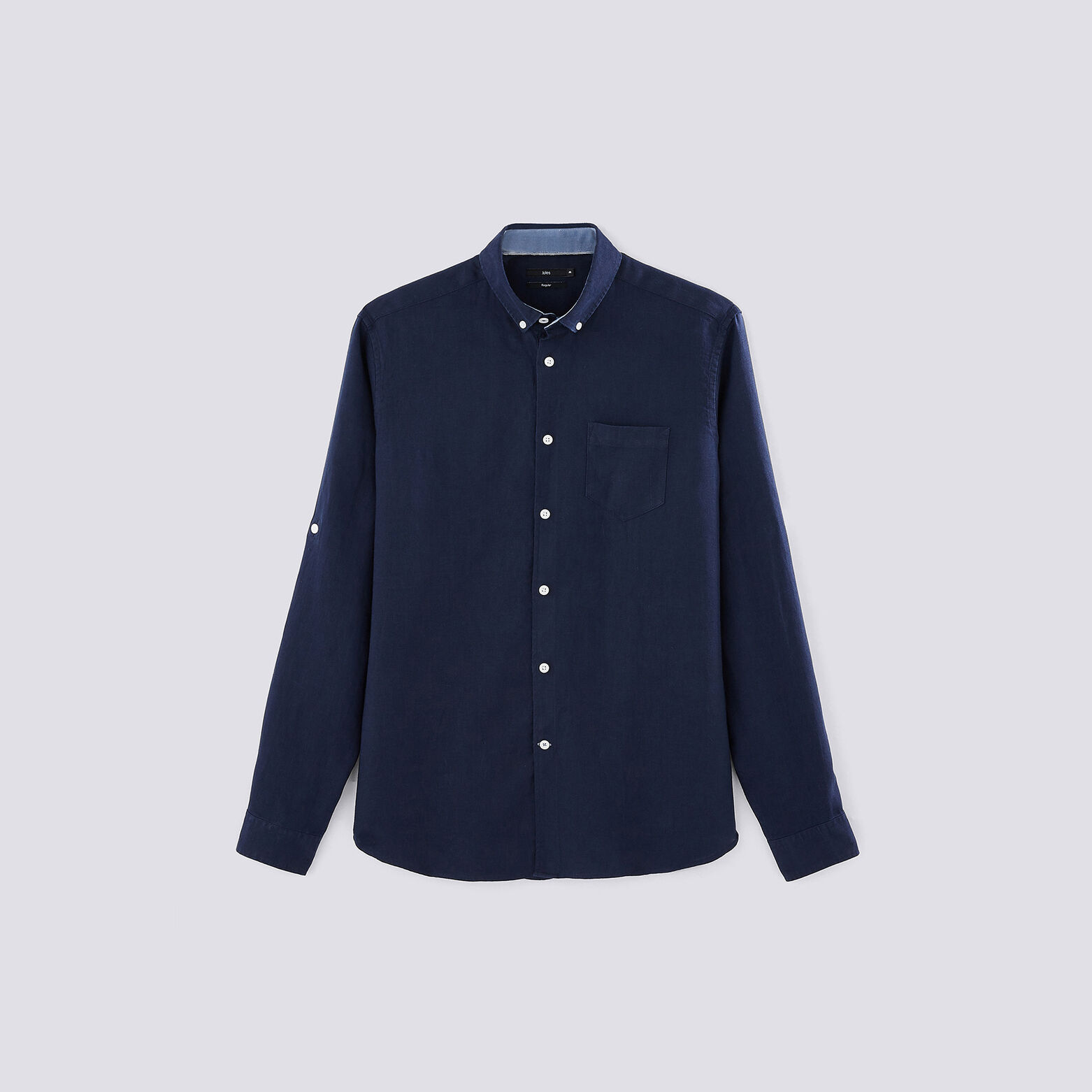 Chemise regular lin
