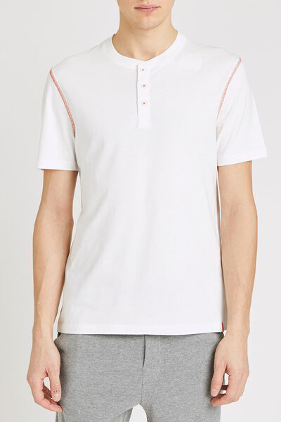 Tee shirt pyjama col tunisien