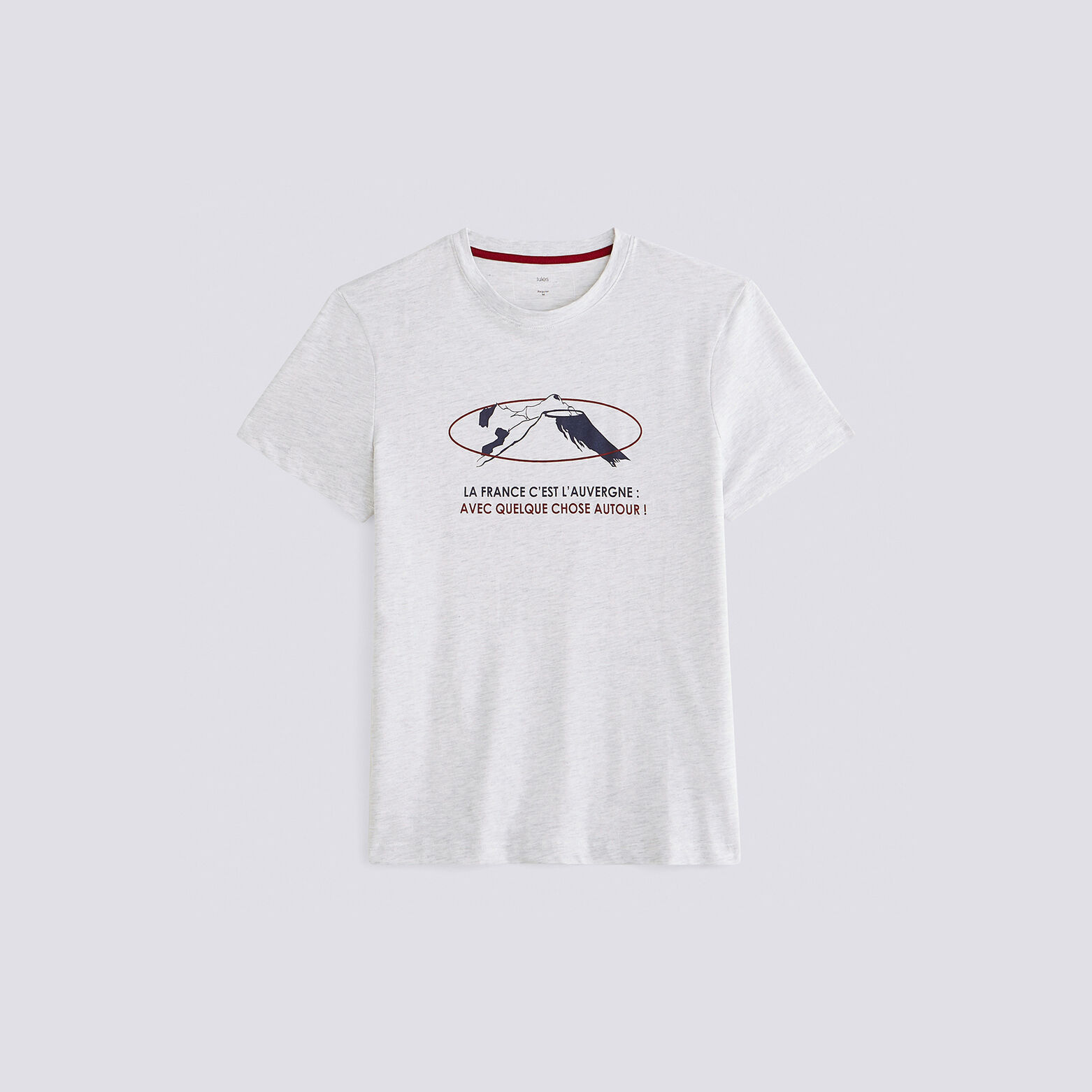 Tee shirt col rond Région AUVERGNE