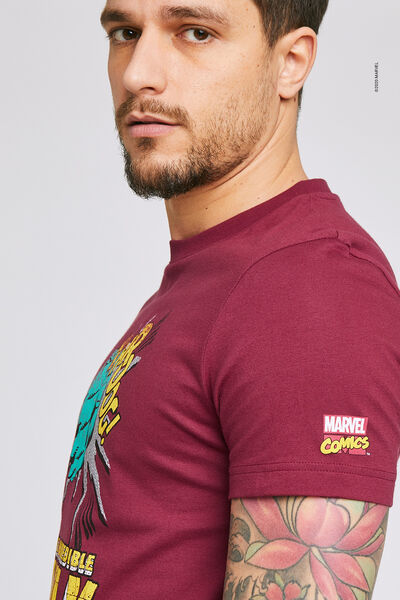 Tee shirt imprimé licence MARVEL HULK