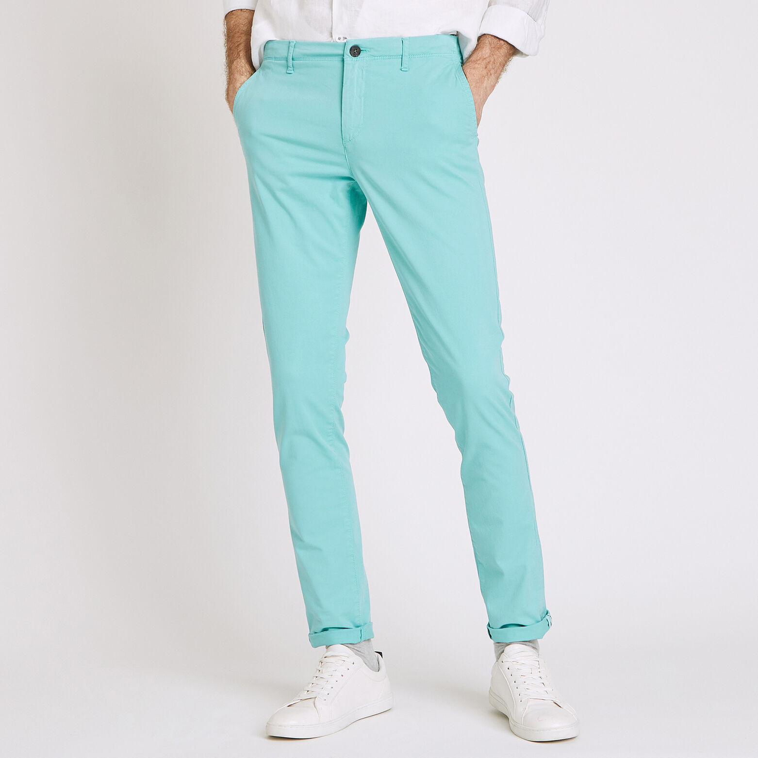 Pantalon chino slim sasha