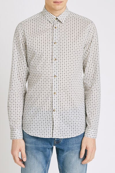 Chemise slim imprimée