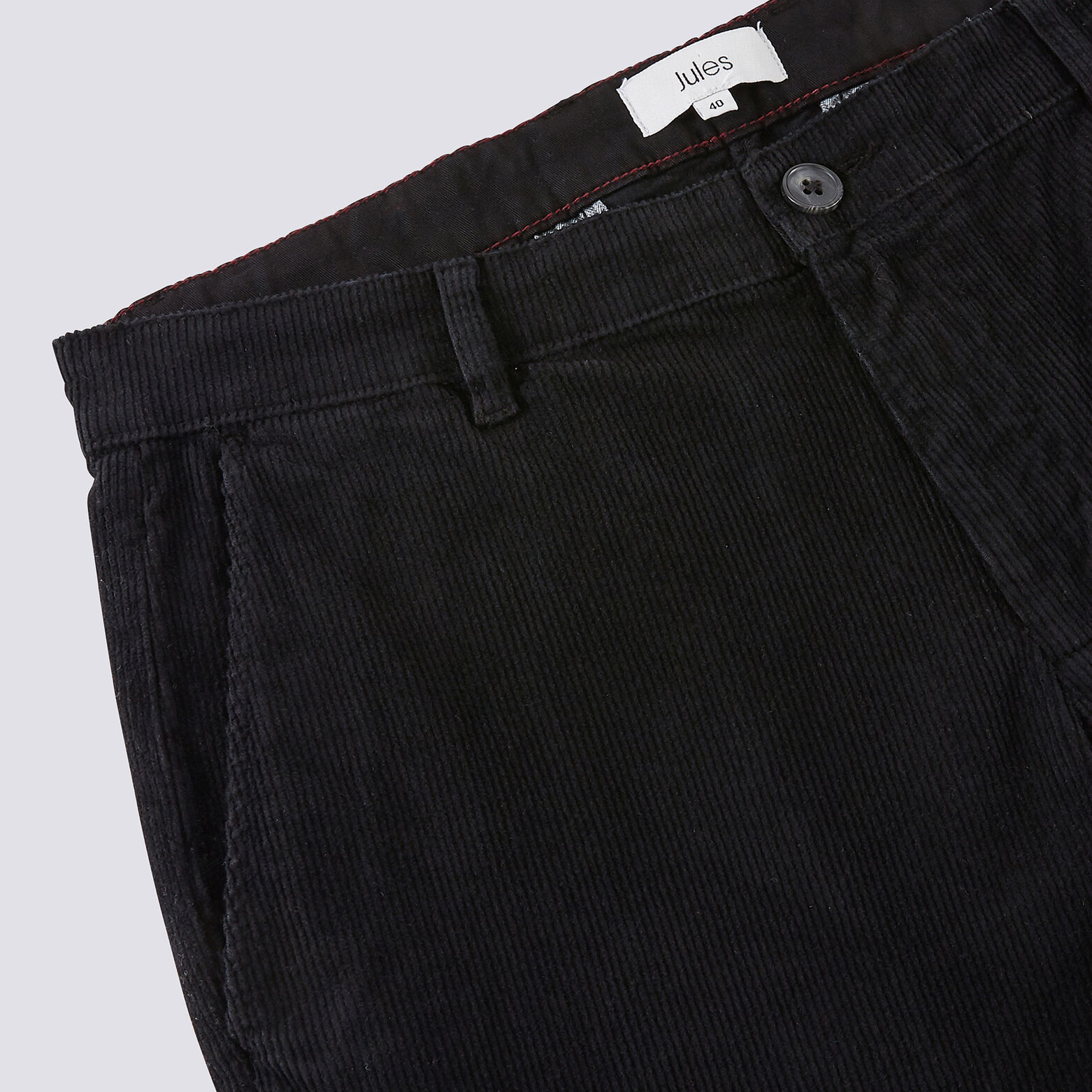 Chino coupe slim en velours