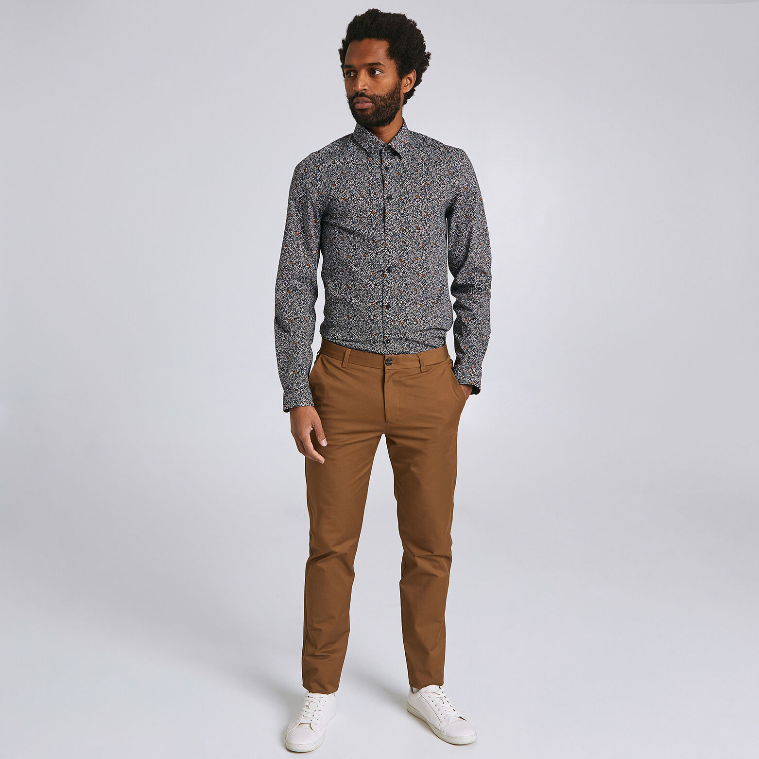 Pantalon  Simon chino uni