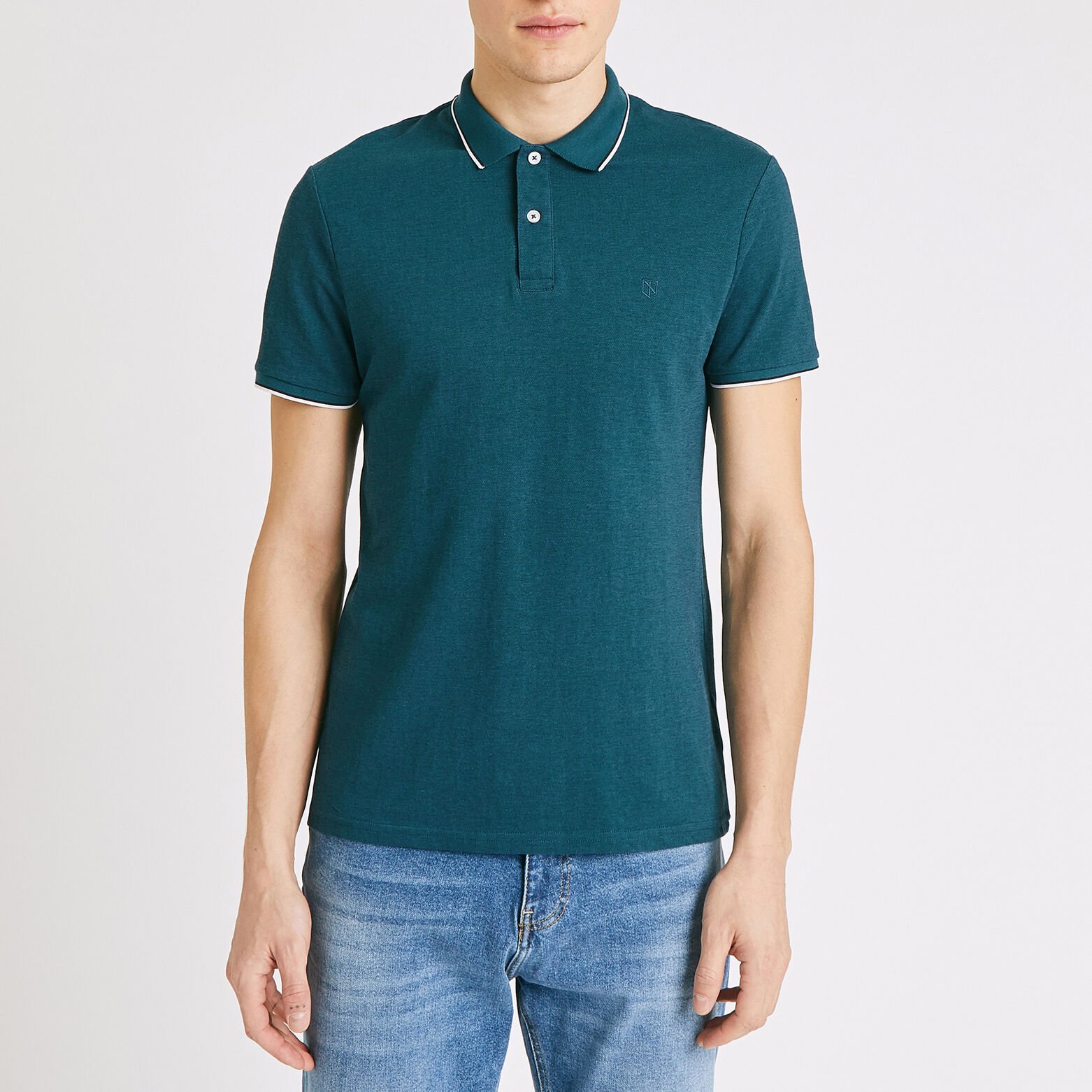 Polo manches courtes regular uni