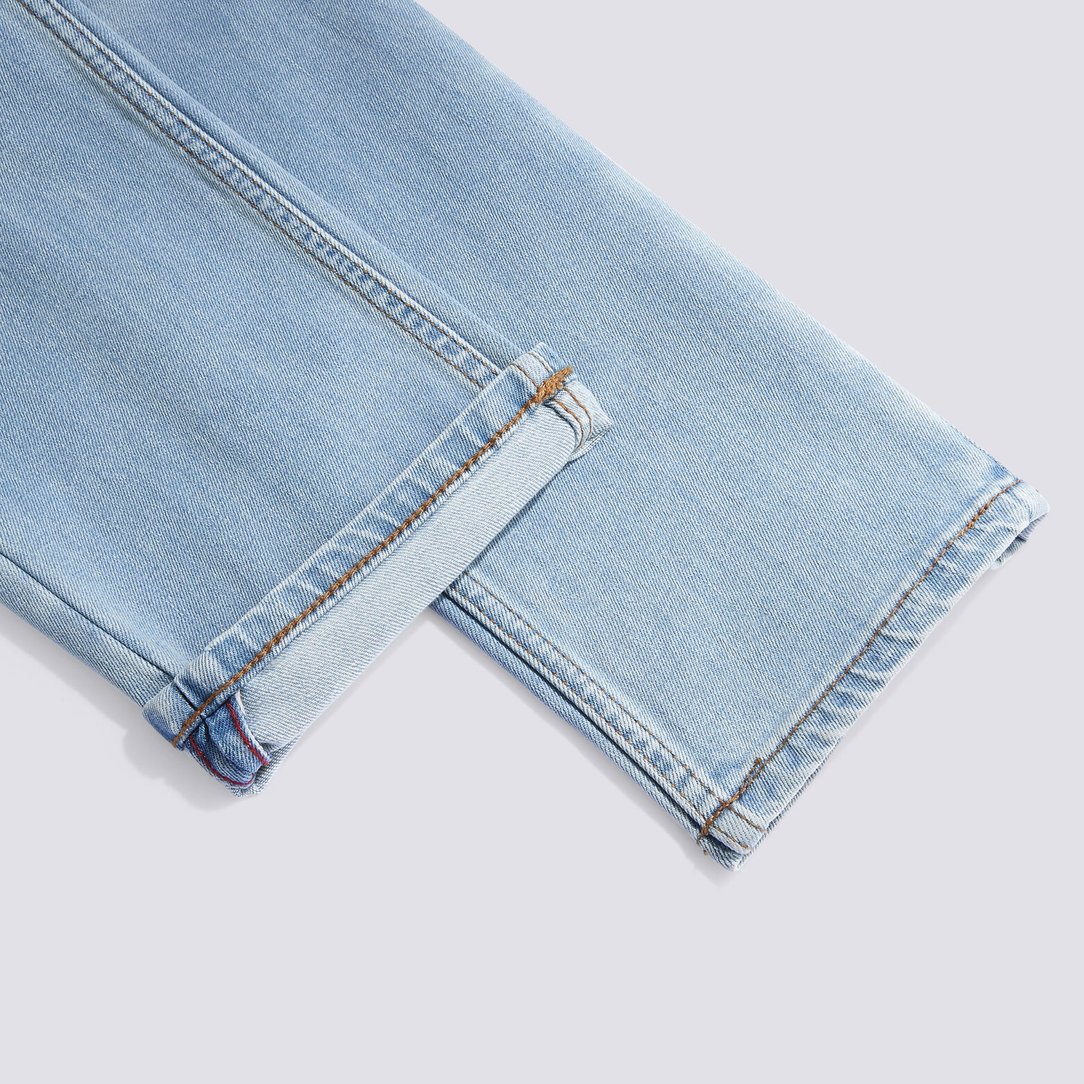 Jean slim Tom 4 longueurs délavé