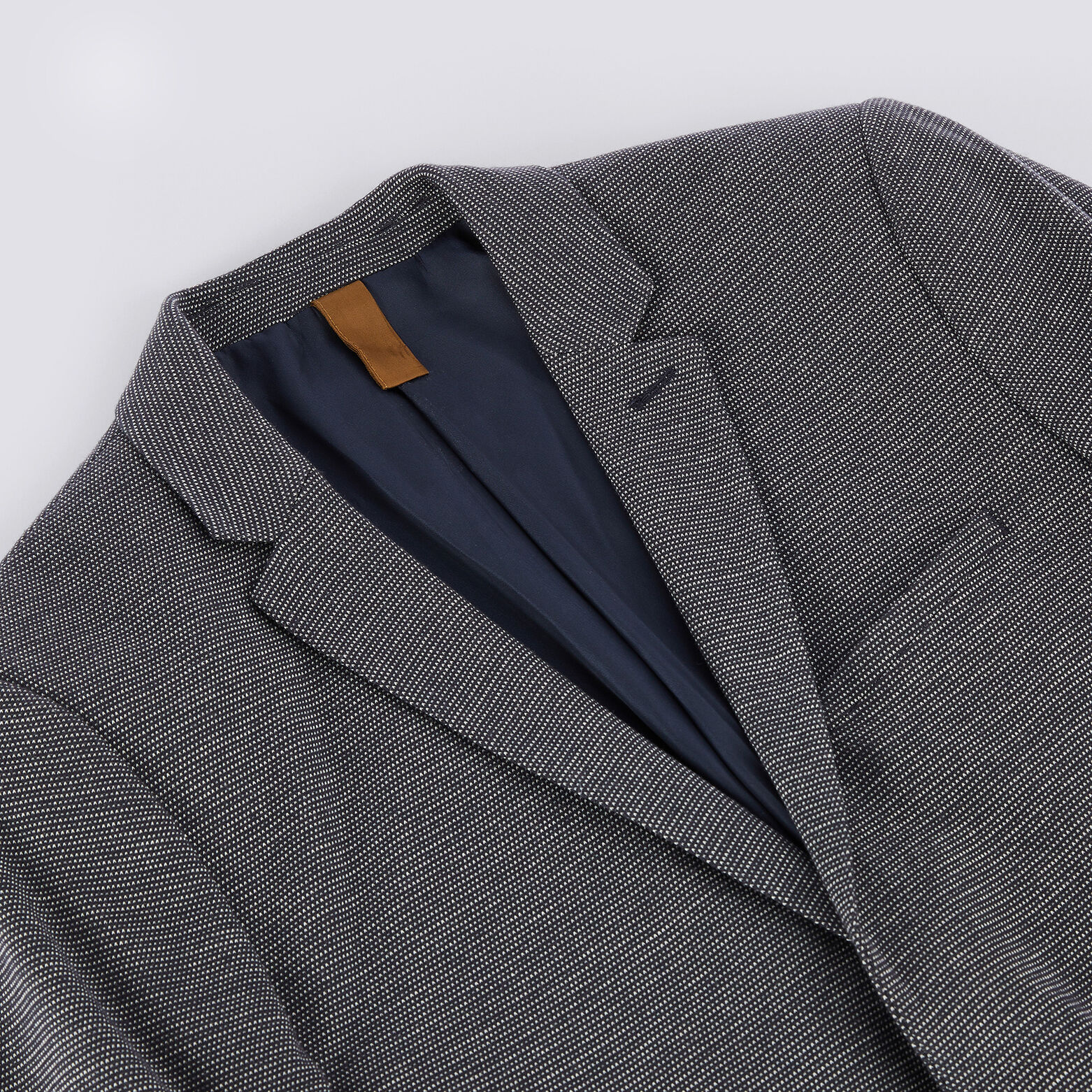 Veste slim maille coudières