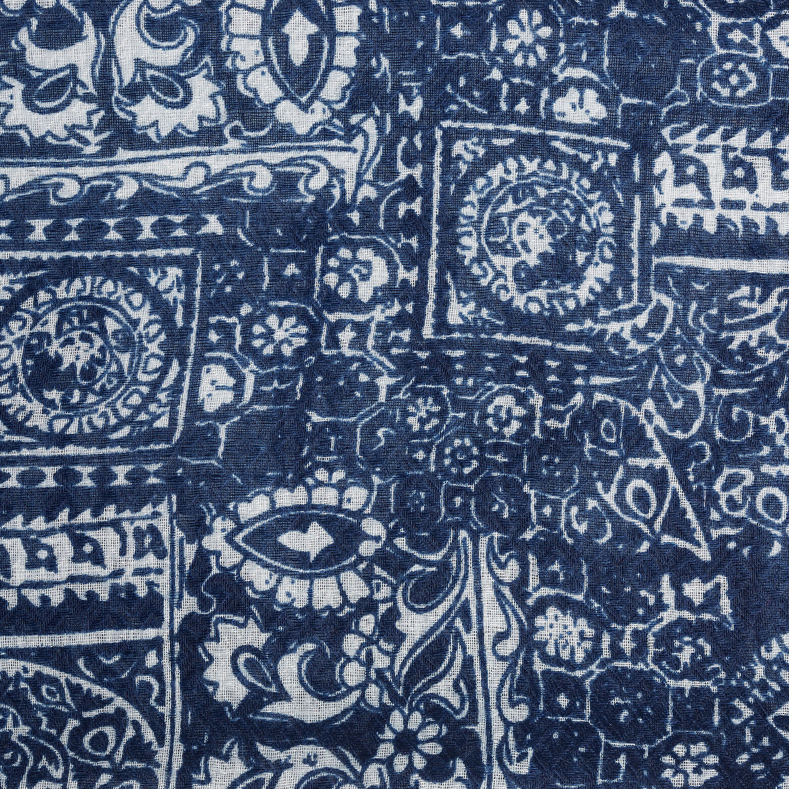 Chèche à motifs dégradé