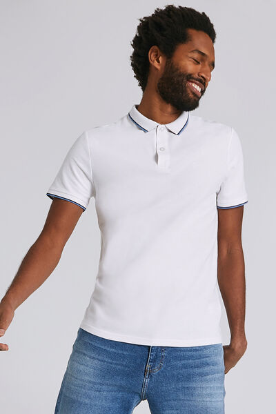 Polo manches courtes regular uni