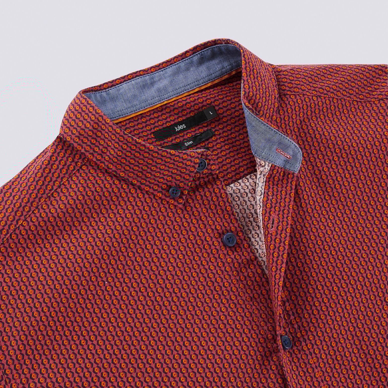 Chemise imprimée slim