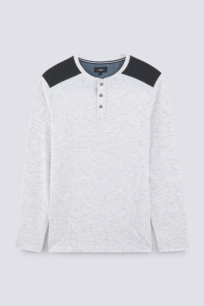 Tee shirt col tunisien